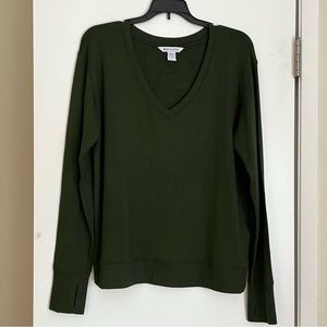 Athleta Sunrise V-Neck Sweatshirt M